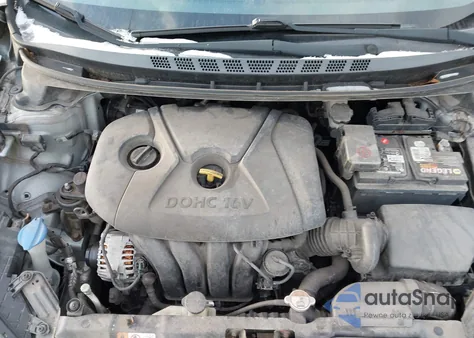 2014 Hyundai Elantra Limited из США, поврежденный, VIN 5NPDH4AE2EH475994